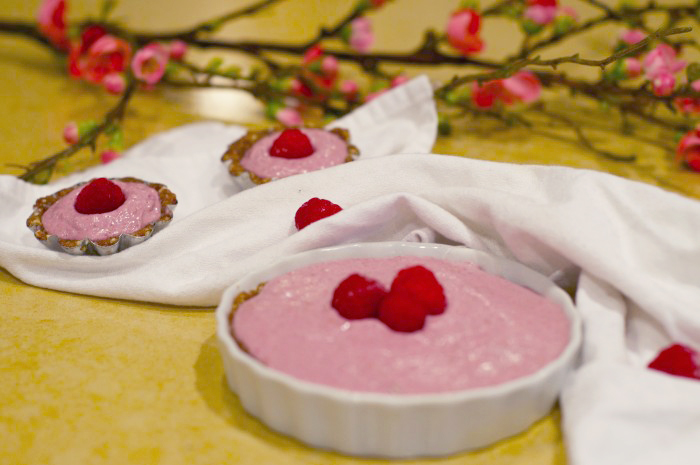 Raw Vegan Dessert Recipes: Raspberry Tartlets