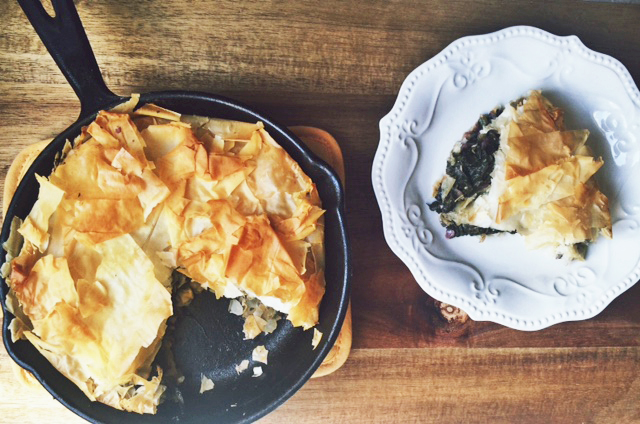 Healthy Dinner: Vegan Spanakopita Pie