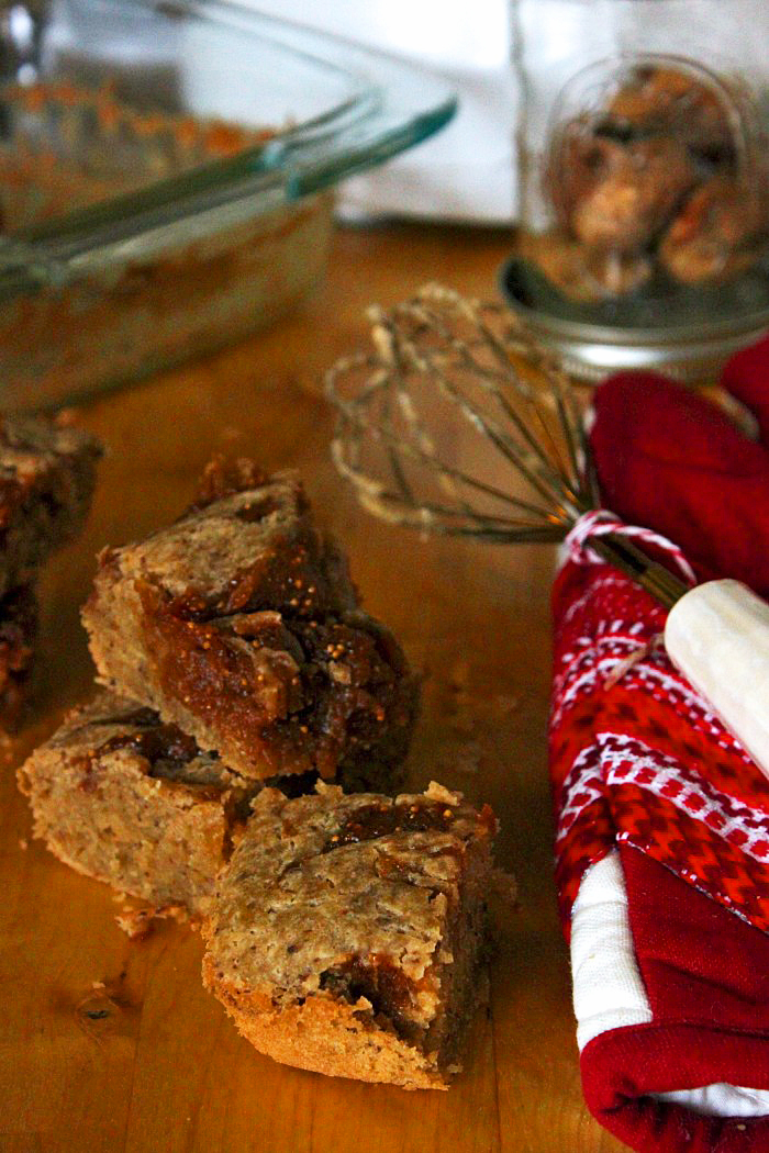 Vegan Cookie Recipes: Vanilla Fig Blondies