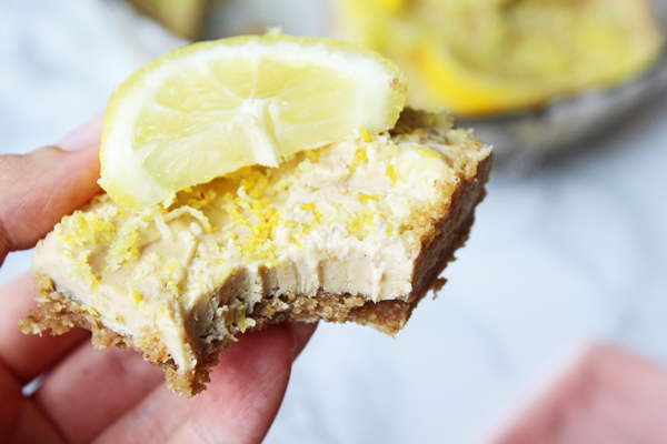 Raw Vegan Recipes: Gluten-Free Lemon Bars