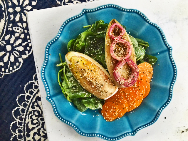 Vegan Salad Recipes: Endive Apricot Salad