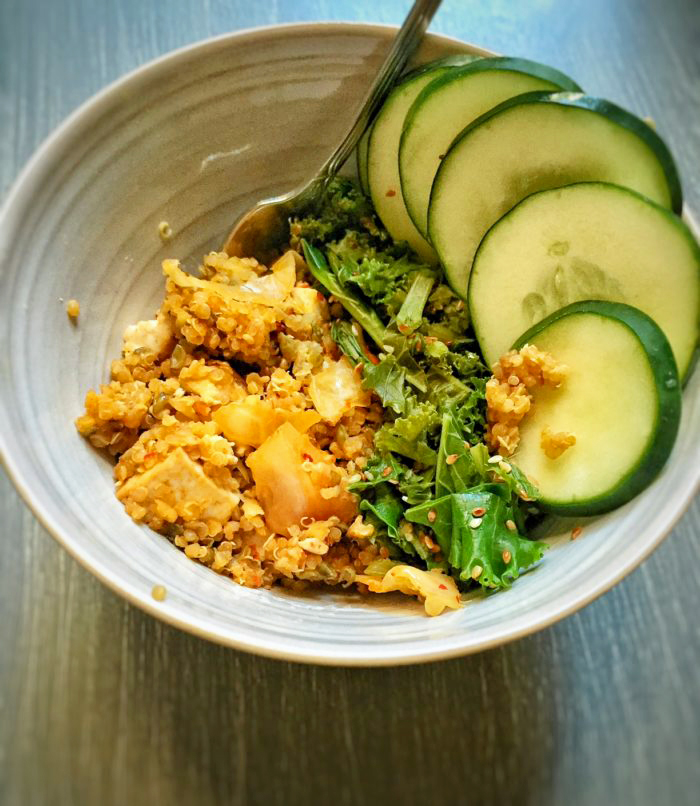 Healthy Dinner: 30-Minute Asian Fusion Probiotic Bowl