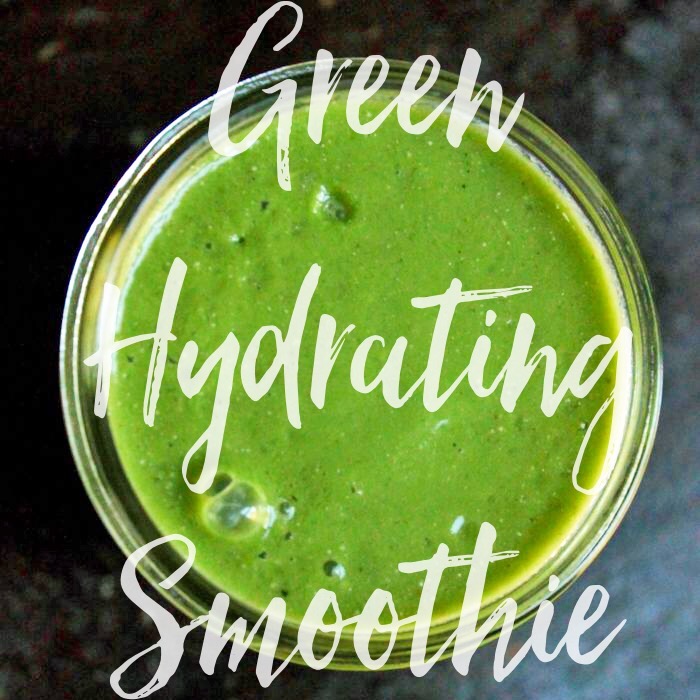 Vegan Smoothie Recipes: Green Hydrating Smoothie