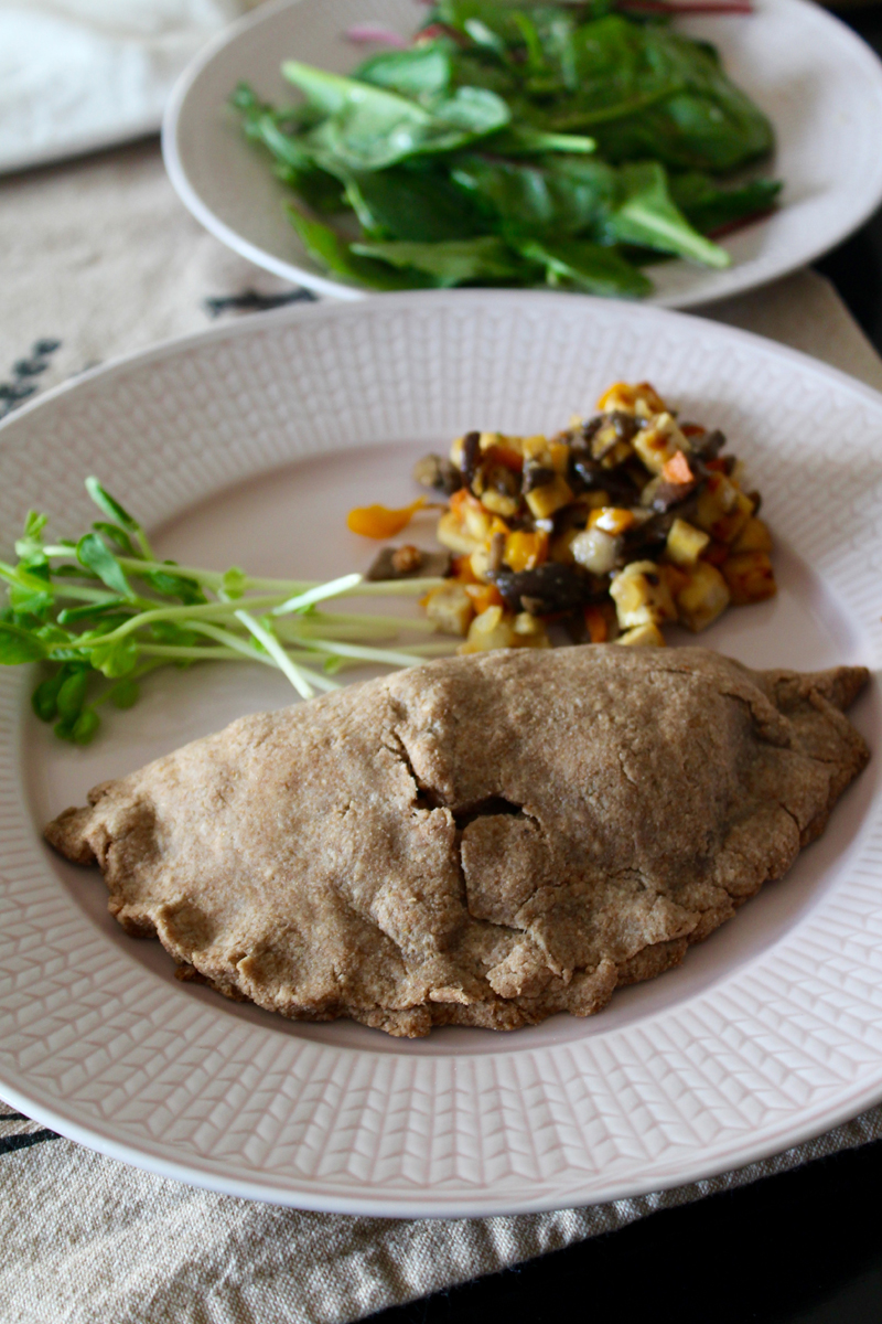 Vegan English Recipes: Tofu Veggie Pasty