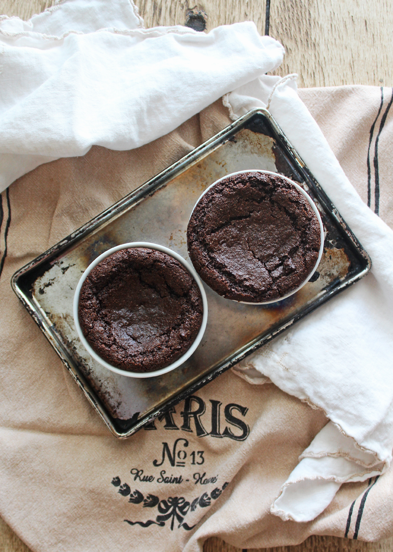 Vegan Dessert Recipes: Double Chocolate Mini Cakes