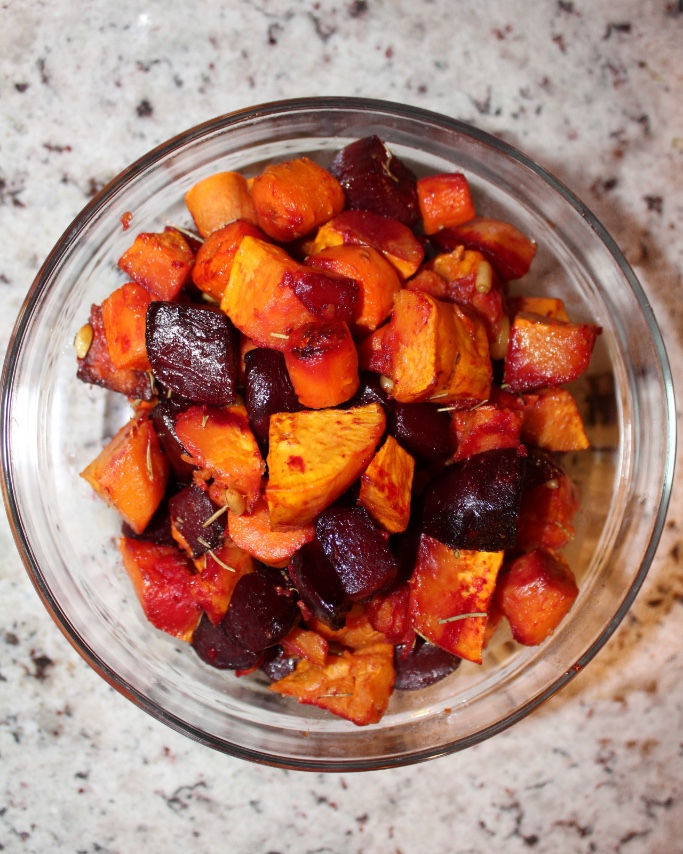 Healthy Sides: Rosemary & Garlic Candied Root Vegetables