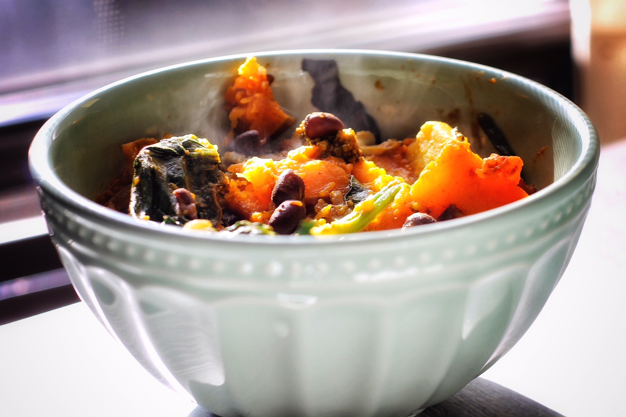 Healthy Dinner: Creamy Butternut Squash Curry