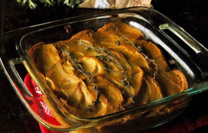 Vegan Thanksgiving Recipes: Cheesy Scalloped Potatoes
