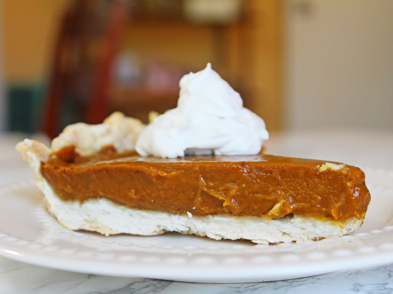 Vegan Thanksgiving Recipes: Kabocha Squash Pie