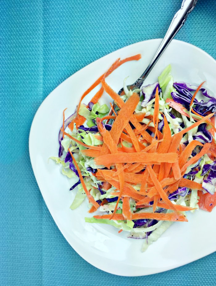 Healthy Sides: Creamy Country Vegan Coleslaw
