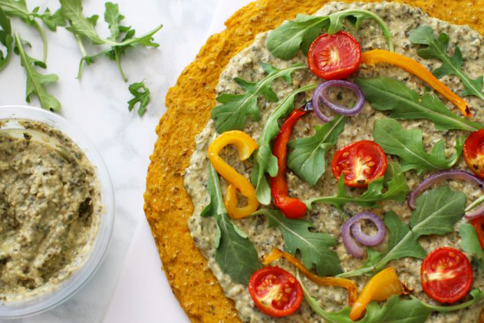 Gluten-Free Vegan Recipes: Butternut Squash Pesto Pizza