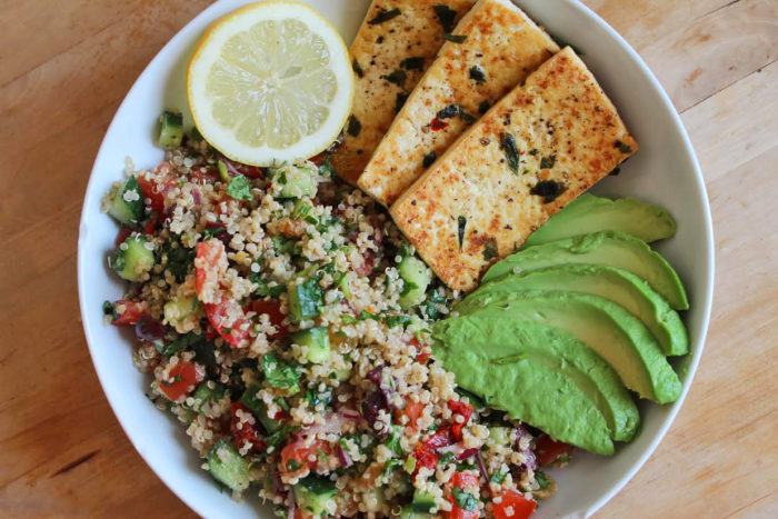 Healthy Dinner: Vegan Turkish Quinoa Salad