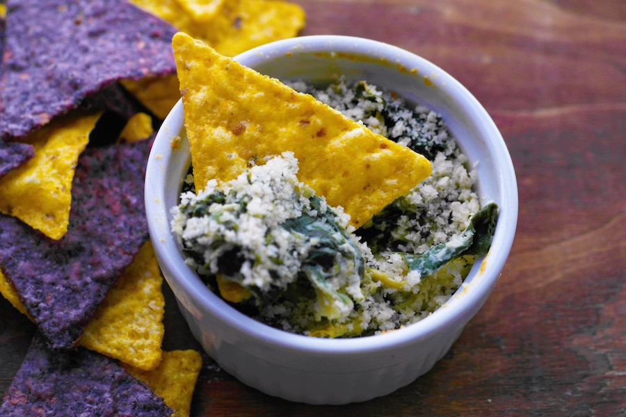 Vegan Appetizer Recipes: All Natural Spinach Artichoke Dip