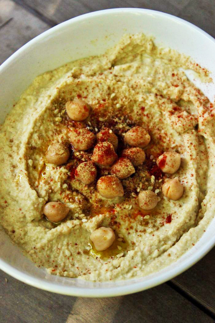 Vegan Za'atar Hummus