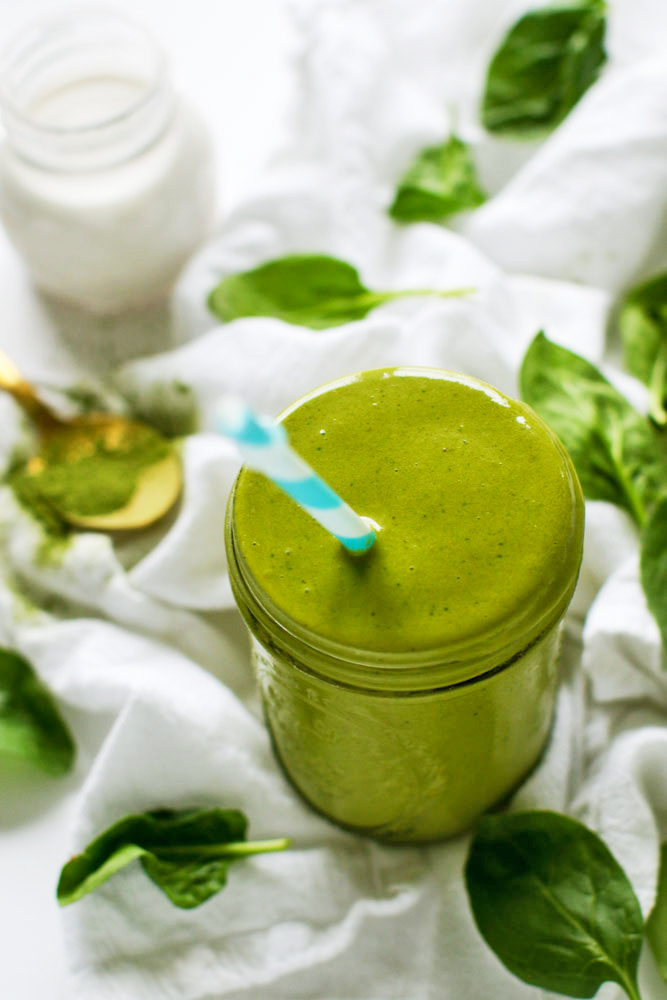 Vegan Frozen Matcha Latte