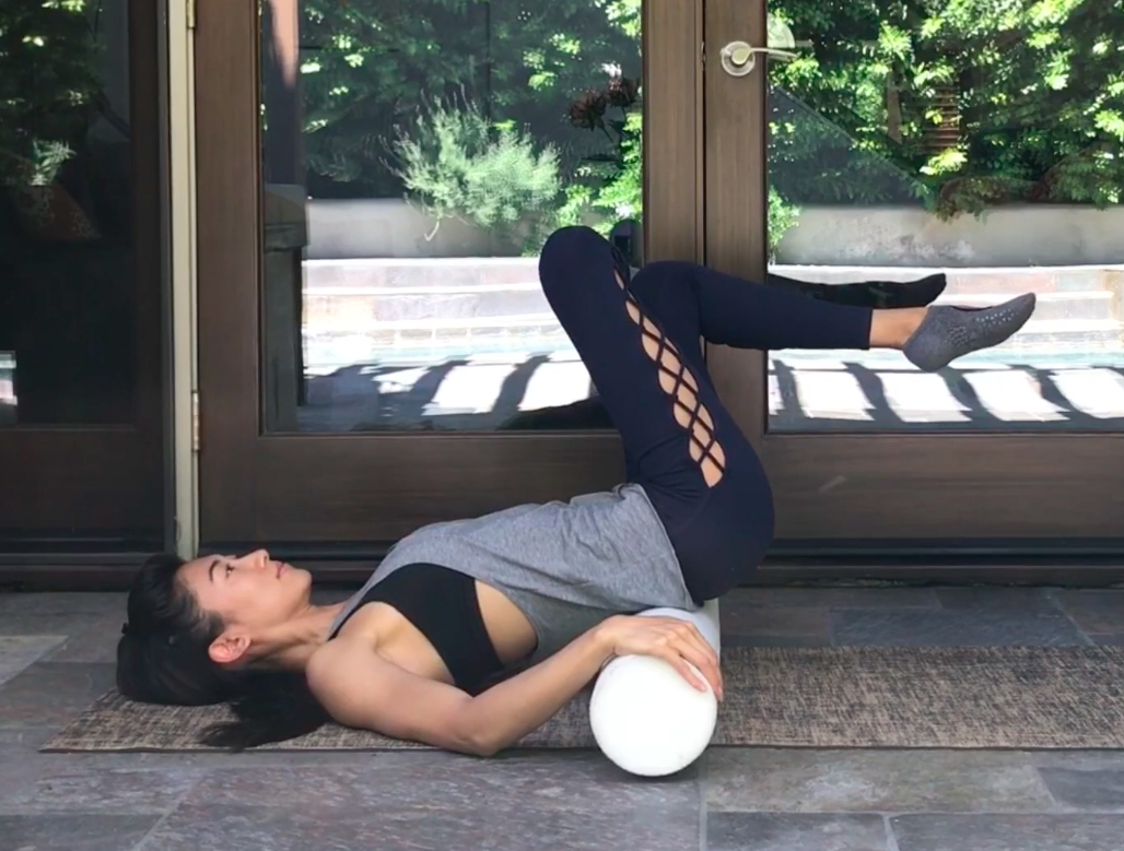 Relieve Tight Hips And Back With These Essential Foam Rolling Stretches