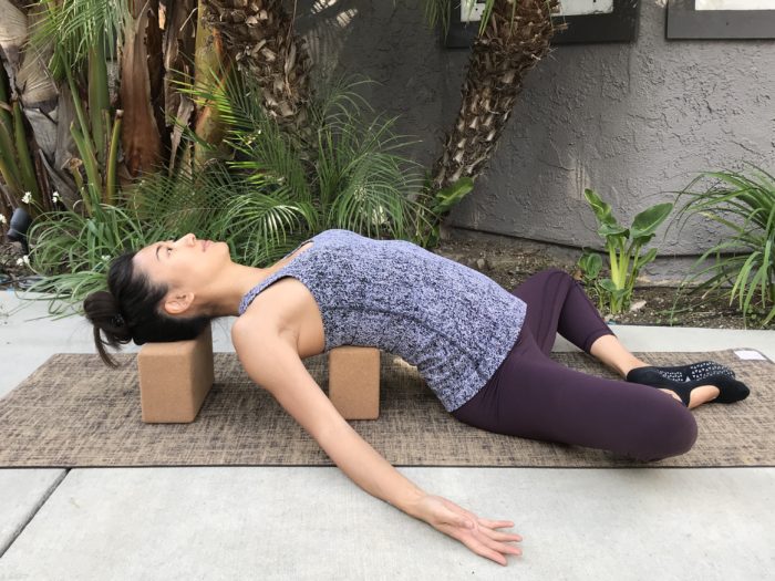 yoga block for posture