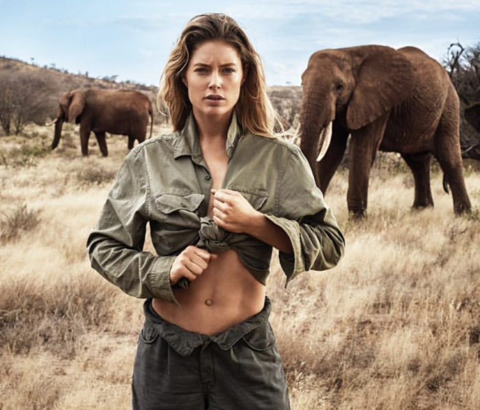 Doutzen Kroes, Elephant Campaign