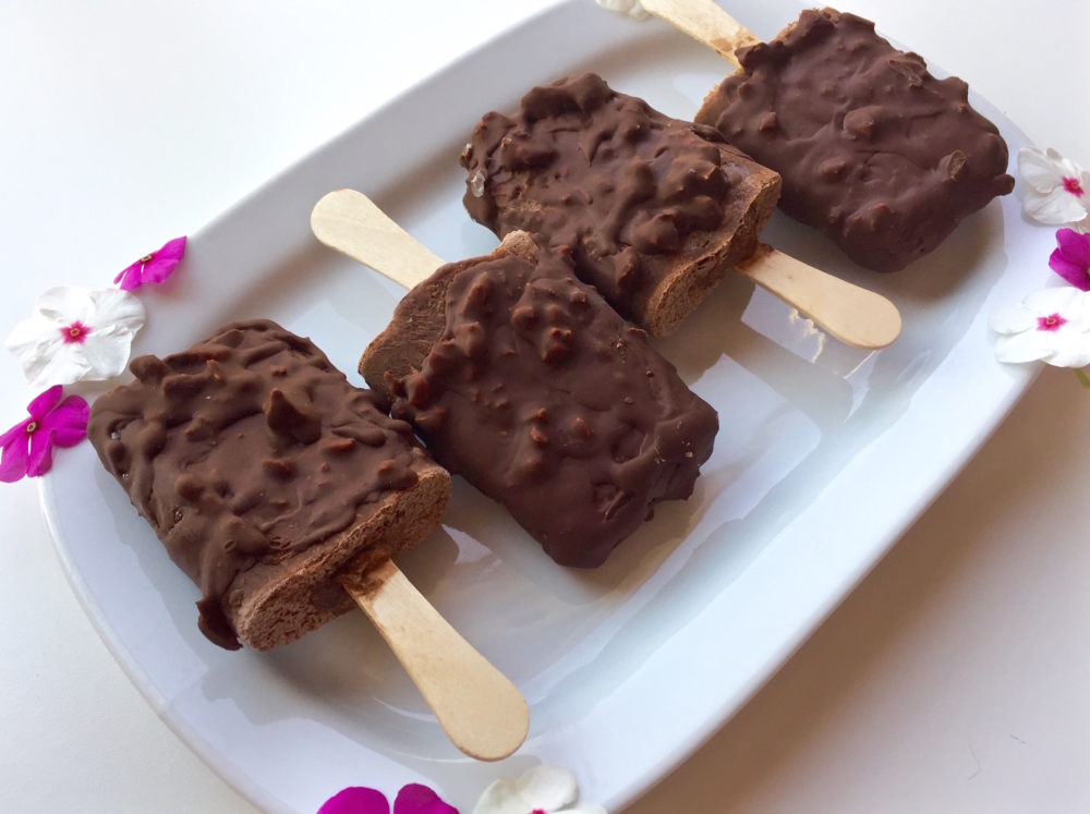 Vegan Mocha Popsicles