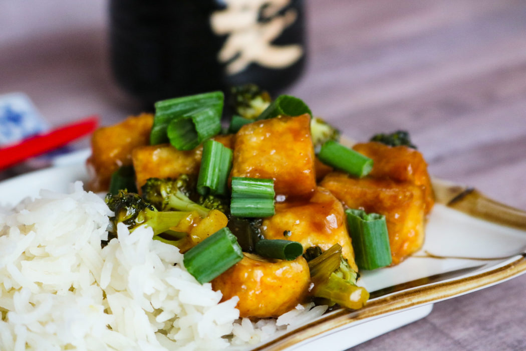 Vegan General Tso's Chicken