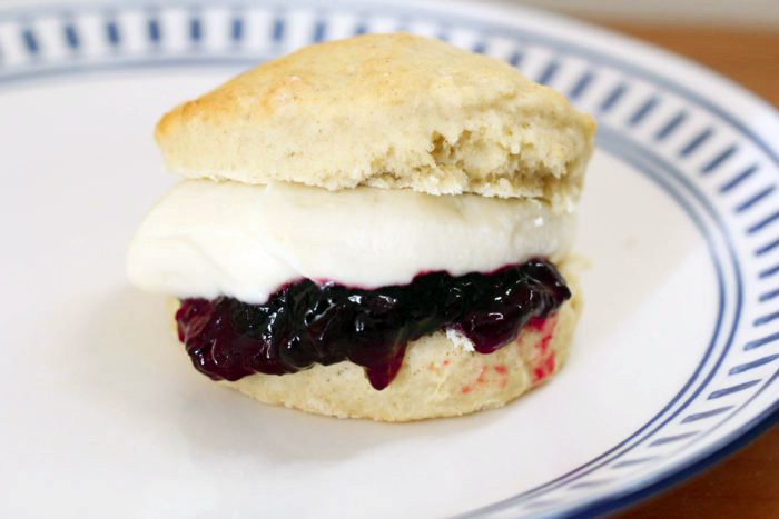 Vegan Scones Fit For The Queen With Coconut Clotted Cream