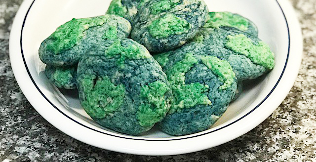 Vegan Earth Day Sugar Cookies