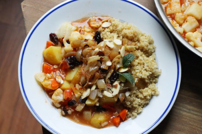 Vegan North African Quinoa Couscous