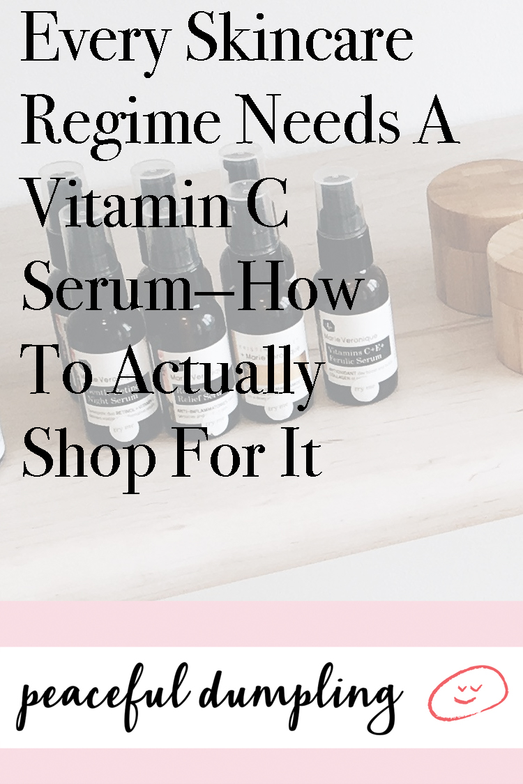 *Every* Skin Type Needs A Vitamin C Serum--How To Actually Shop For It