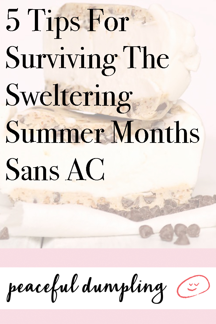 5 Tips For Surviving The Sweltering Summer Months Sans AC