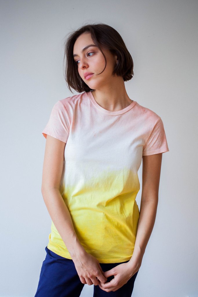 Natural Dye Turmeric Shirt 