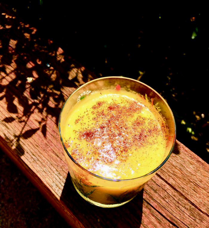 Luscious Dairy-Free, Rum Mango Lassi