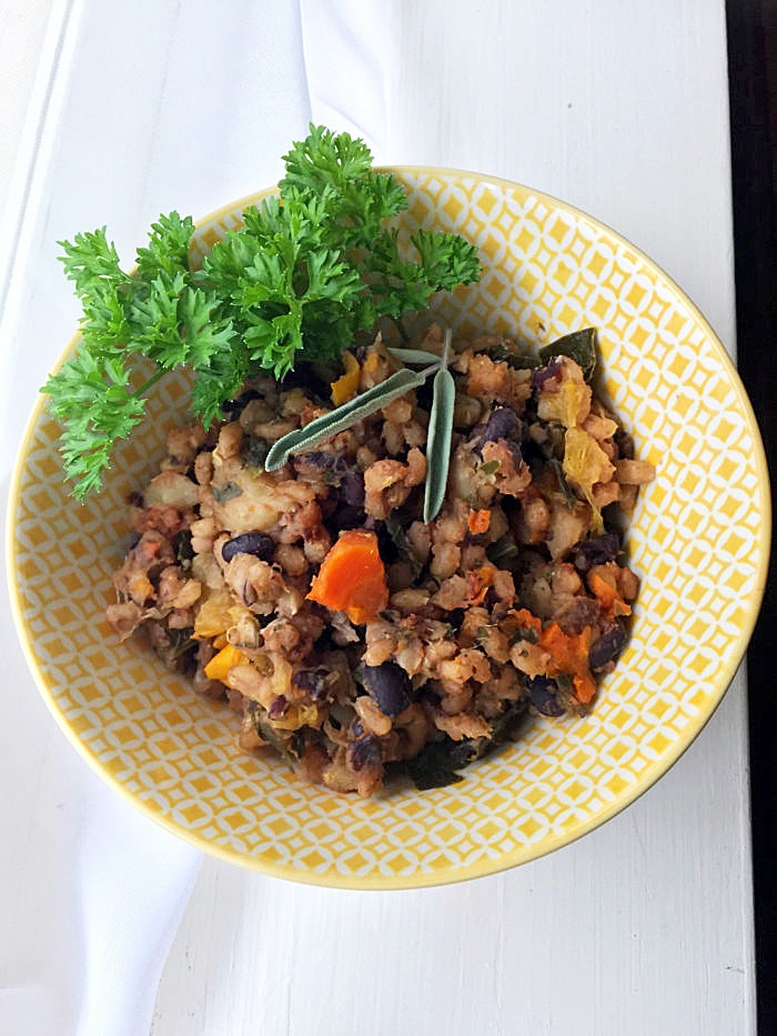 Hearty Veggie & Barley Casserole (With Pressure Cooker Option)