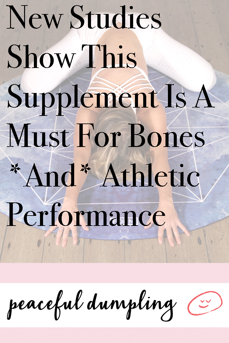 New Studies Show This Supplement Is A Must For Bones *And* Athletic Performance