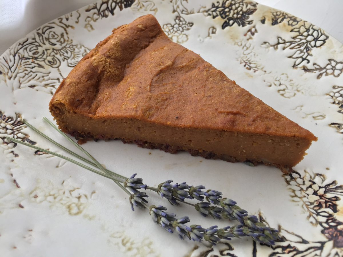 Vegan Pumpkin Pie, Angie Follensbee-Hall