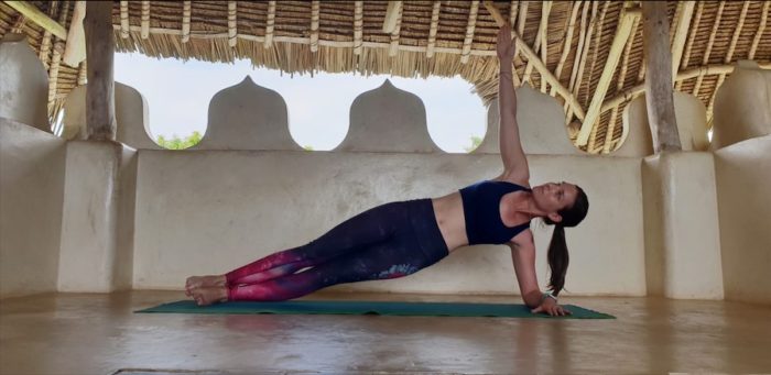 side plank yoga pose perfect for building core strength for headstand