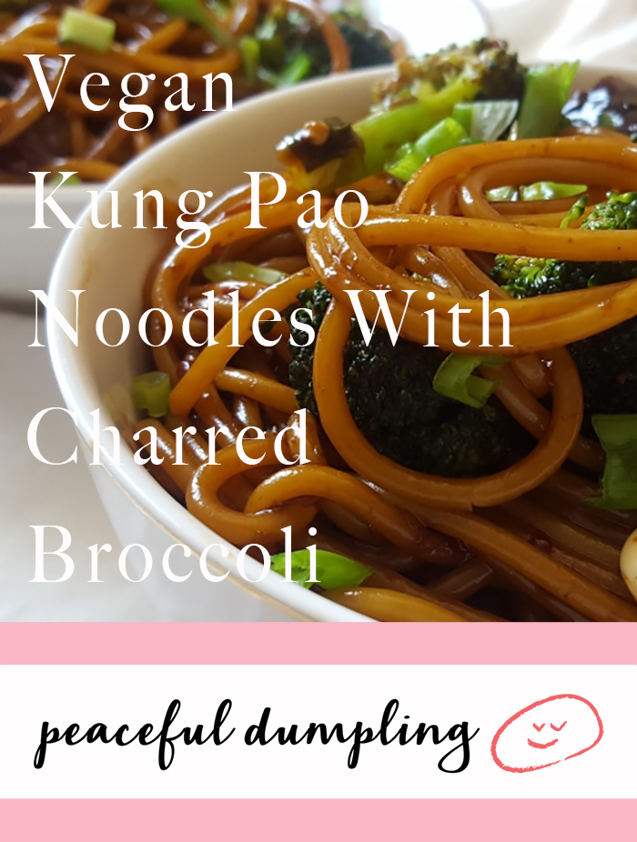 Vegan Kung Pao Noodles