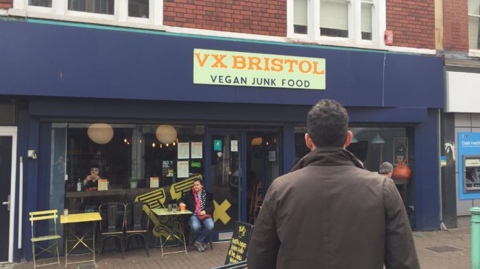 Vx vegan cafe and junkfood Bristol