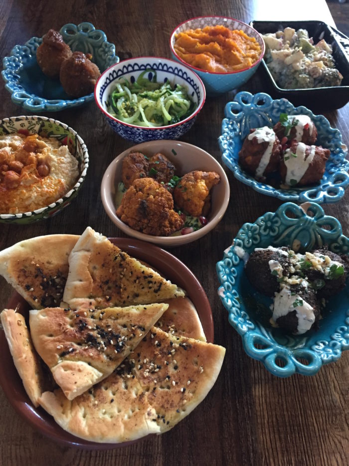 Koocha Mezze vegan mezze in Bristol UK