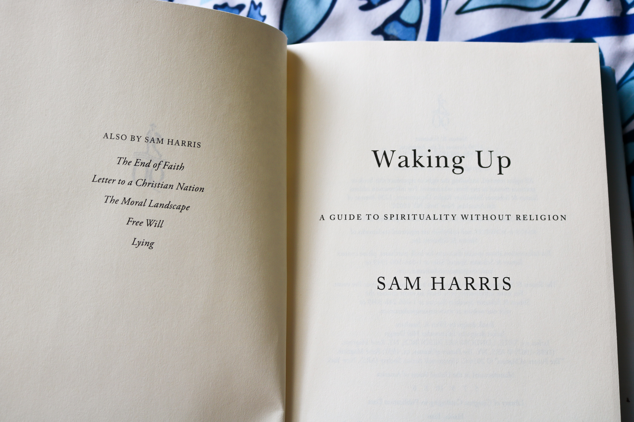 Waking Up by Sam Harris