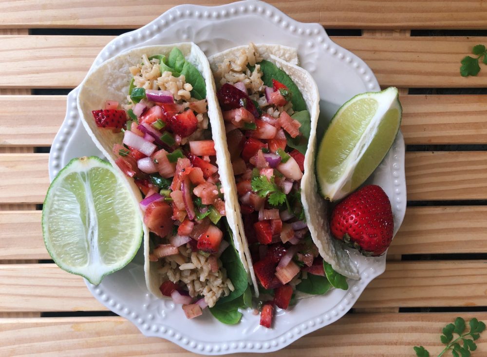 Strawberry Rhubarb Salsa