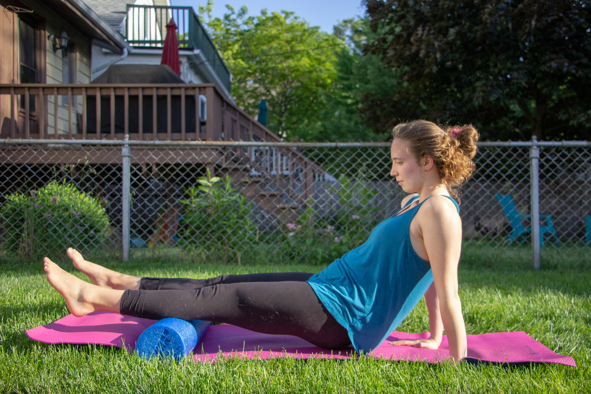 Foam roll - calves