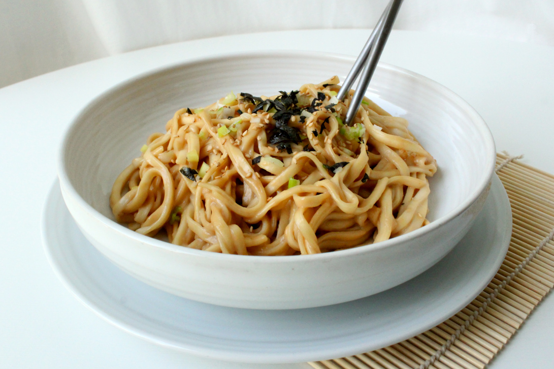 sesame peanut noodles