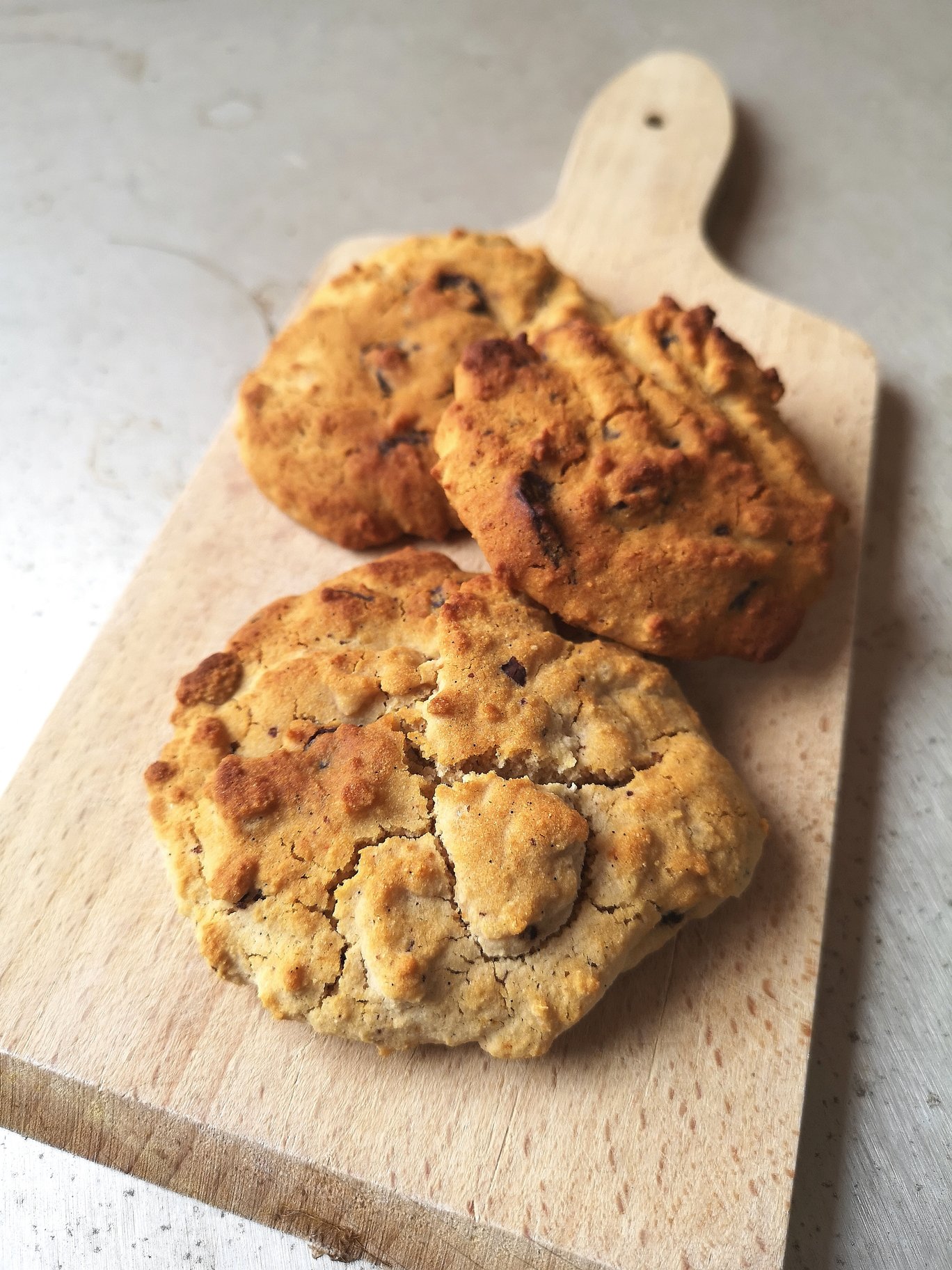 GF Vegan Chocolate Chip Cookies