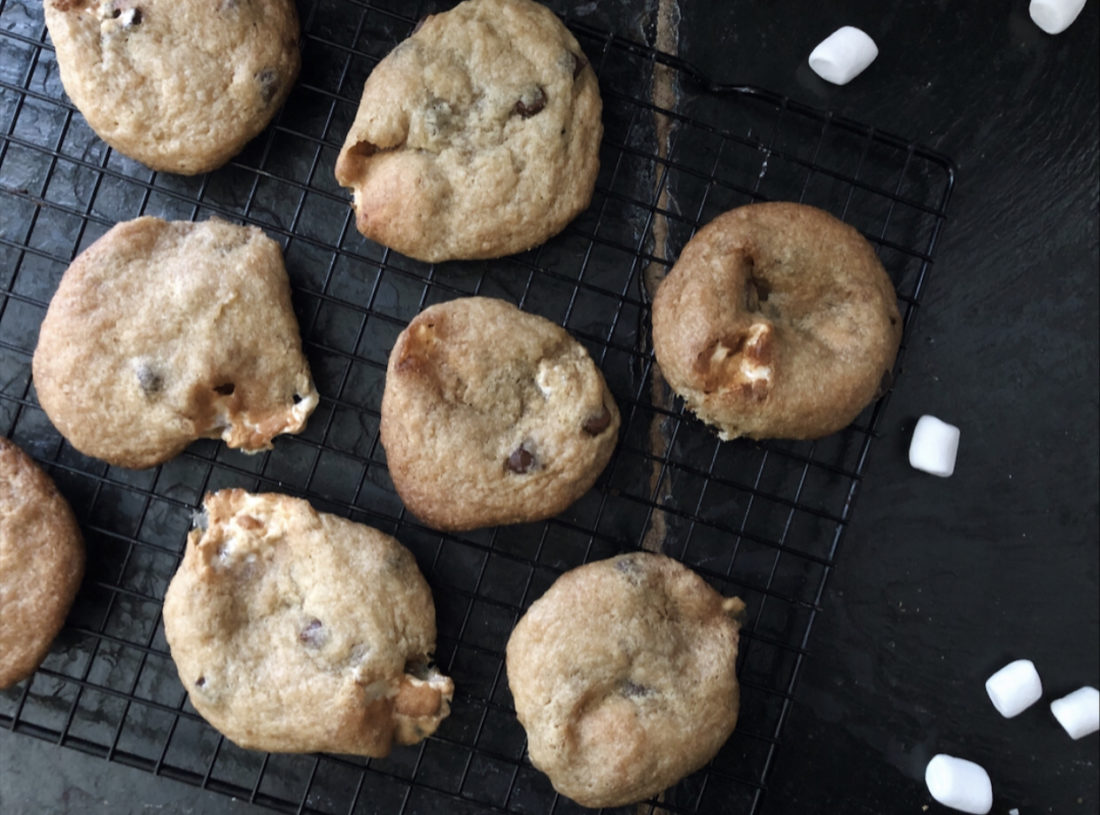 Vegan S'mores Cookies