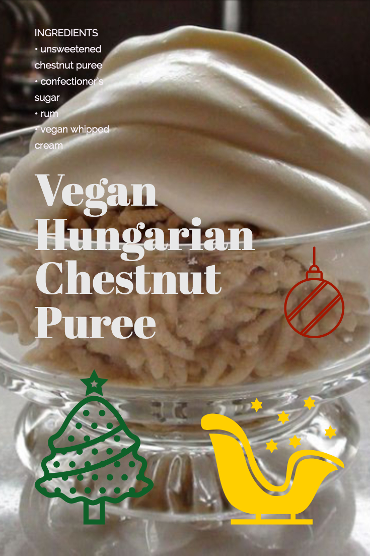 Vegan Chestnut Puree