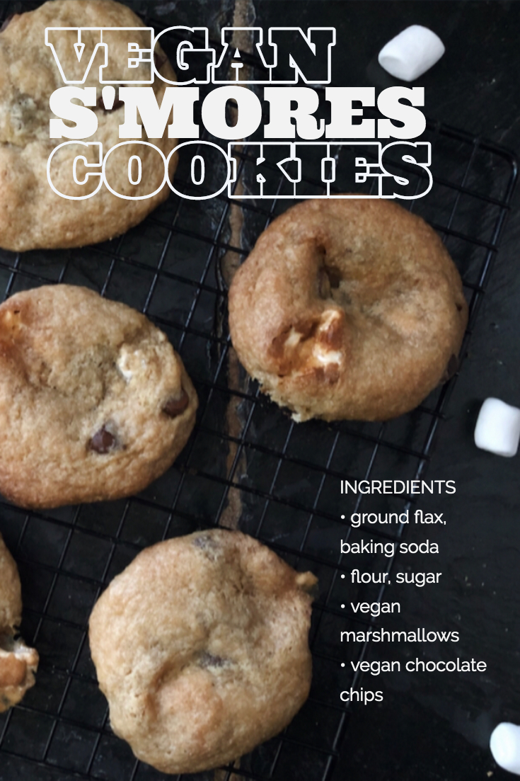 Vegan S'mores Cookies