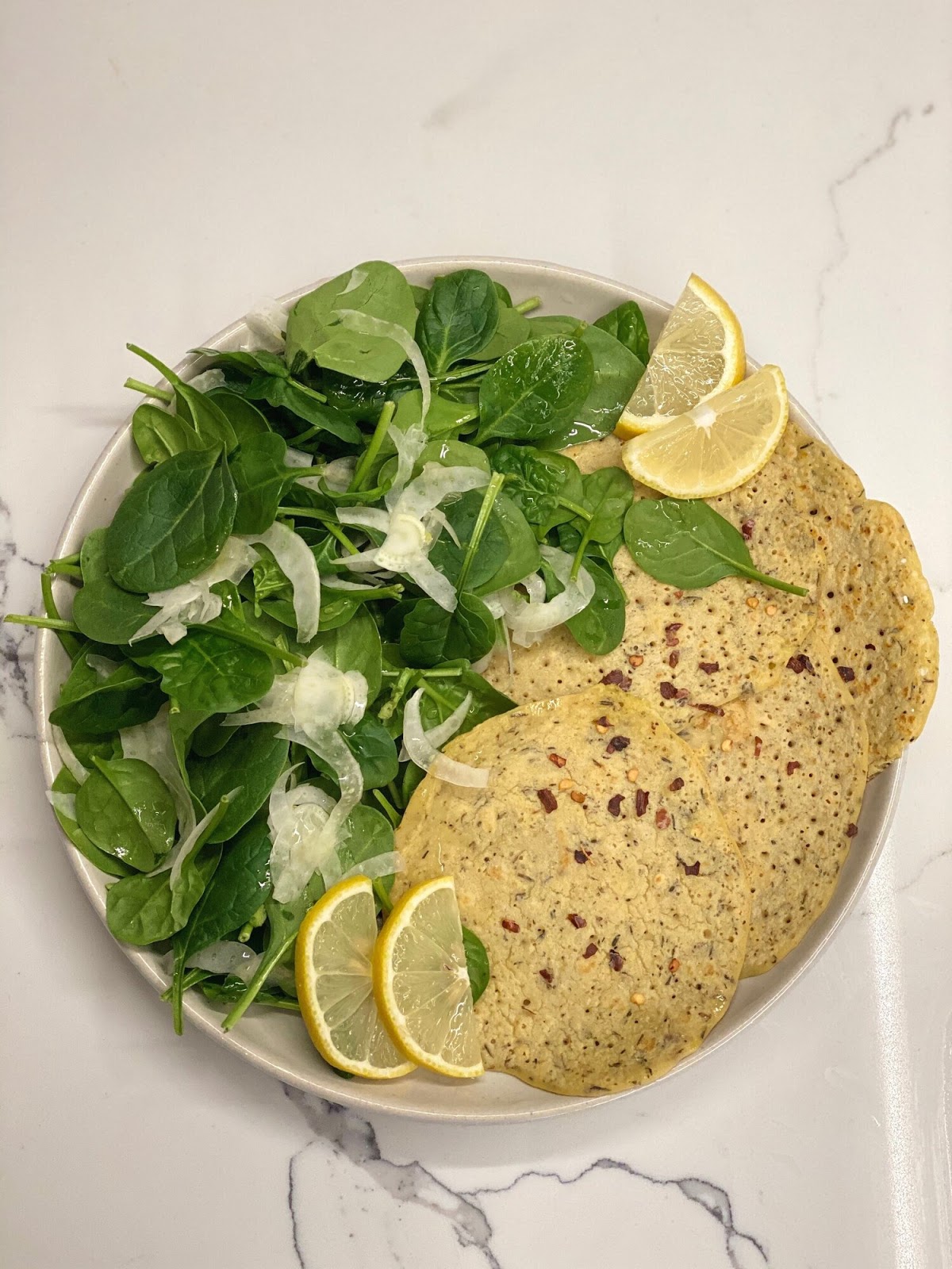 Delicious Vegan Chickpea Pancakes (from southern france and northern italy)