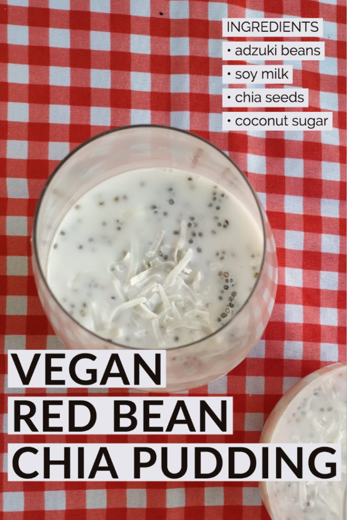Vegan Red Bean Pudding