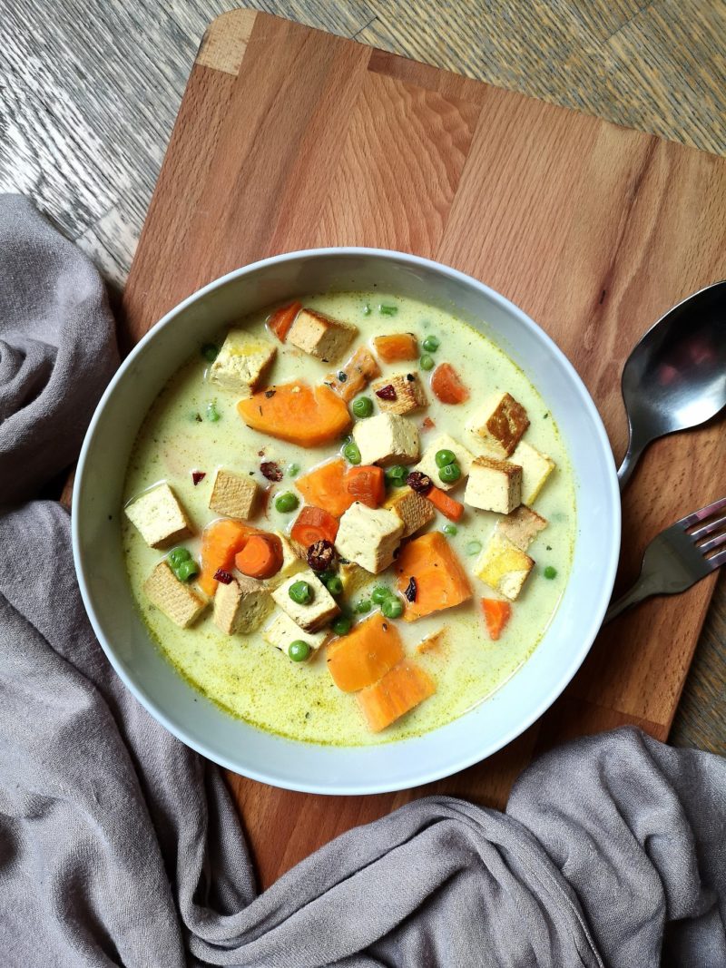 Creamy Vegan Thai Coconut Sweet Potato Soup