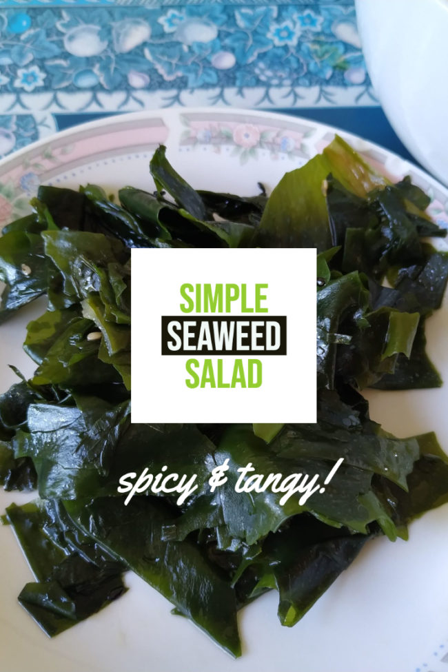 Simply Delicious Seaweed Salad